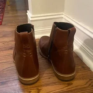Helm Pablo boots - 10.5 / 11 Helm Mens Pablo Moto-inspired Leather Zip up Ankle BOOTS  main image 4